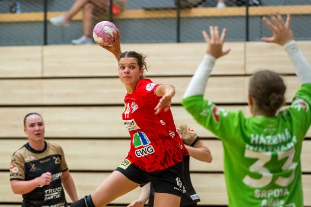 Handball, Frauen, SV Union Halle-Neustadt - Hazena Kynzvart
