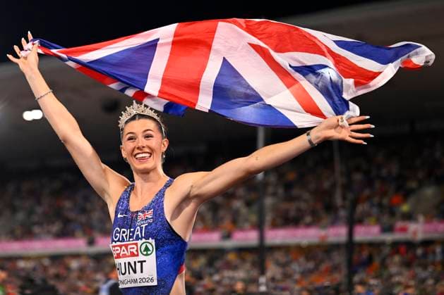 Leichtathletik, EM in Birmingham, 4x100m Mixed Staffel, Europameister Großbritannien