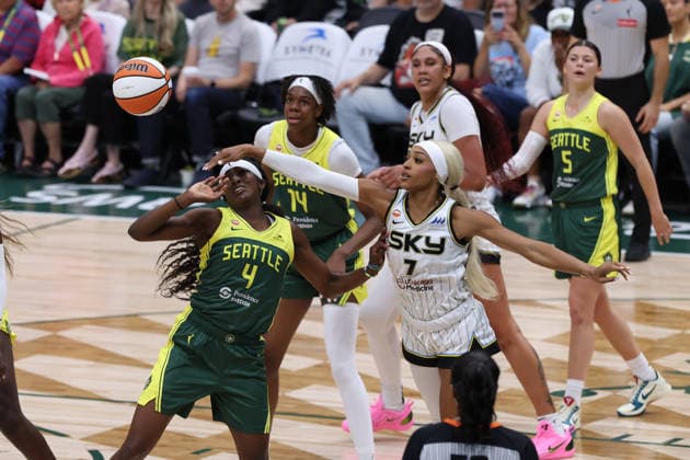 Basketball, WNBA, Seattle Storm - Chicago Sky