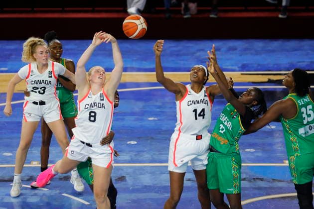 Basketball, Frauen, Olympia Quali, Senegal - Kanada