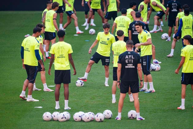 Fußball, Spanien, Atletico Madrid, Training
