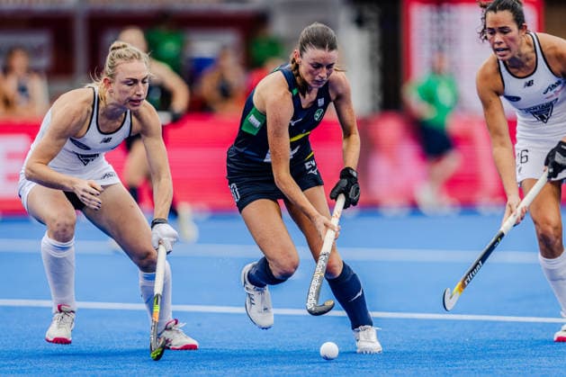 Feldhockey, Frauen, FIH WM, Neuseeland - Irland