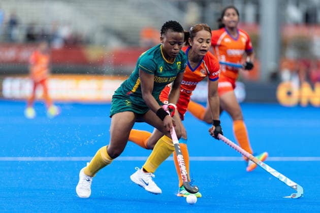 Feldhockey, Frauen, FIH WM, Indien - Südafrika