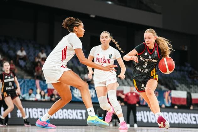 Basketball, Frauen, U16, EM, Deutschland - Polen