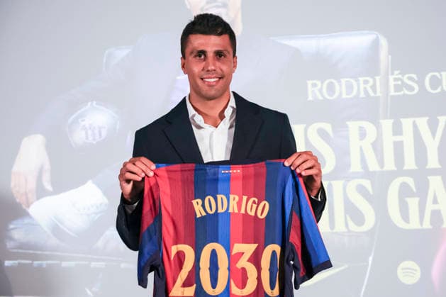 Fußball, Spanien, FC Barcelona, Rodri Präsentation
