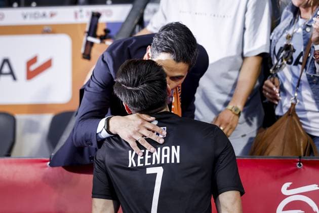 Feldhockey, Männer, FIH WM, Premierminister Rob Jetten und sein Verlobter Nicolas Keenan