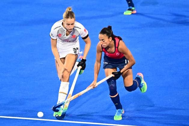 Feldhockey, Frauen, FIH WM, Spanien - Belgien