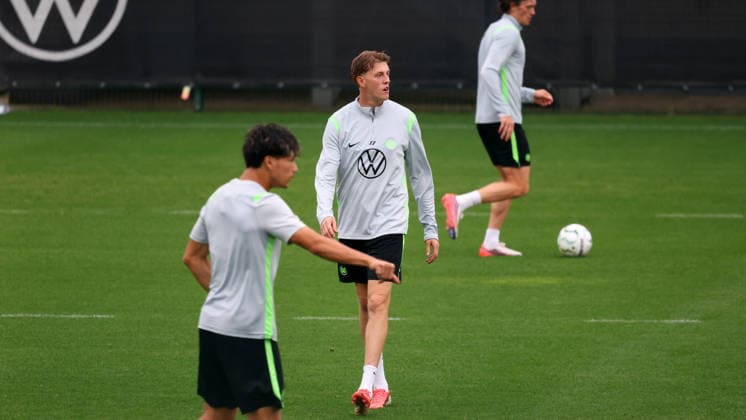 Fußball, 2. BL, VfL Wolfsburg, Training