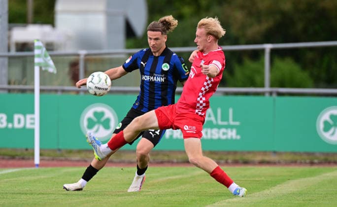 Fußball, Testspiel, SpVgg Greuther Fürth - FSV Zwickau