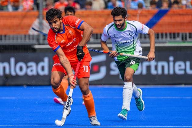 Feldhockey, Männer, FIH WM, Pakistan - Indien