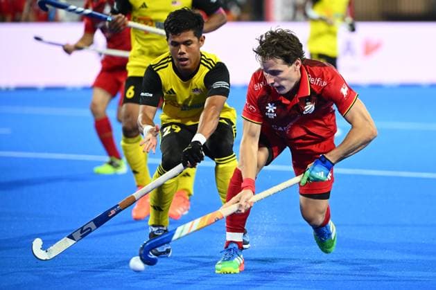 Feldhockey, Männer, FIH WM, Belgien - Malaysia