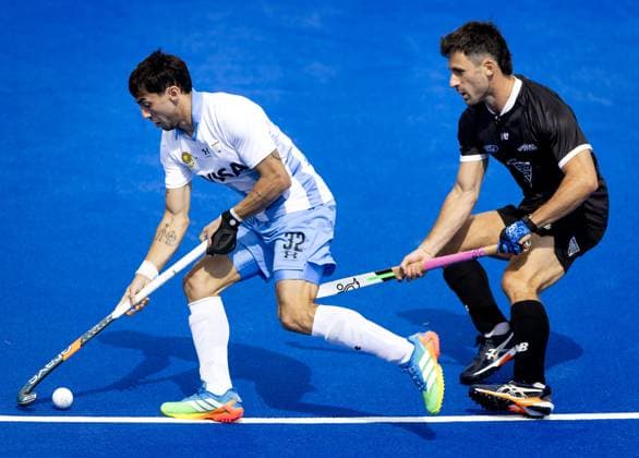 Feldhockey, Männer, FIH WM, Neuseeland - Argentinien