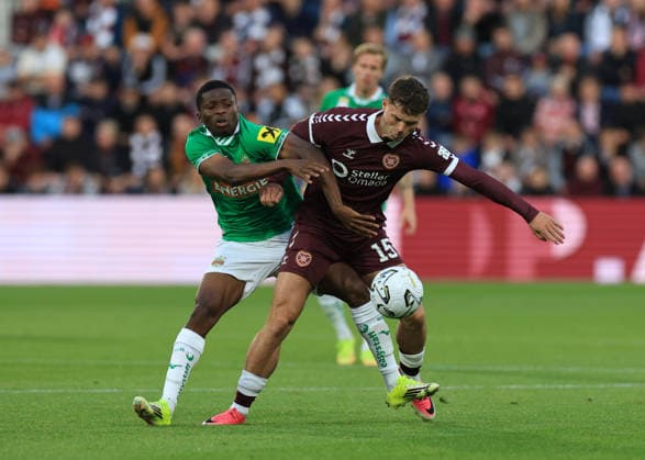 Fußball, Conference League, Heart of Midlothian - SK Rapid Wien