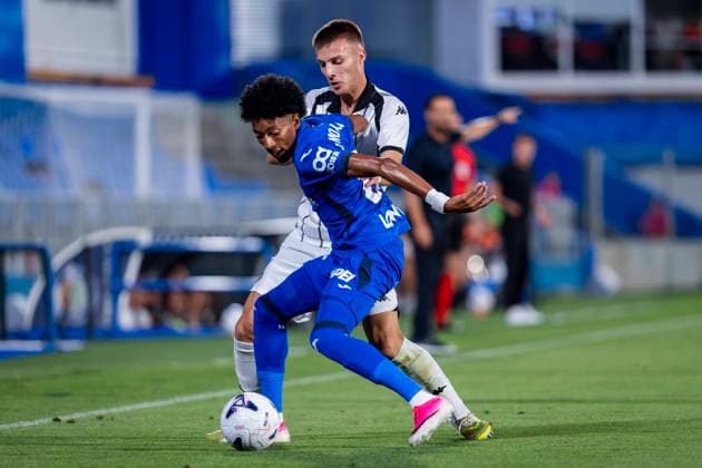 Fußball, Conference League, FC Getafe - Partizan Belgrad