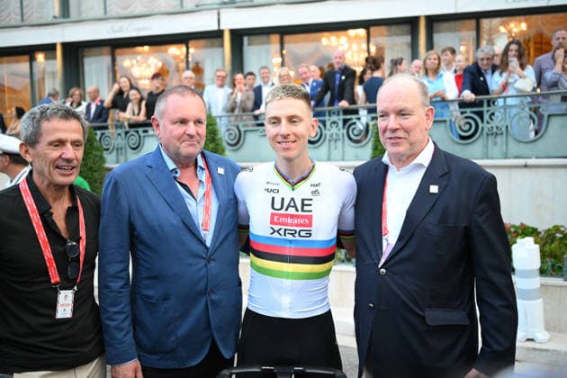 Radsport, Vuelta a Espana, Teampräsentation in Monaco
