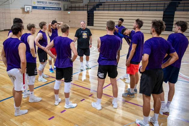 Volleyball, VBL, Volley Goats Mitteldeutschland, Training