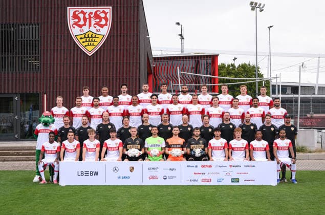 Fußball, 1. BL, VfB Stuttgart, Porträttermin 2026 2027