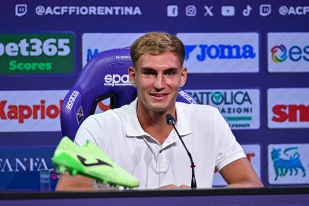 Fußball, Italien, AC Florenz, Mateo Pellegrino Präsentation