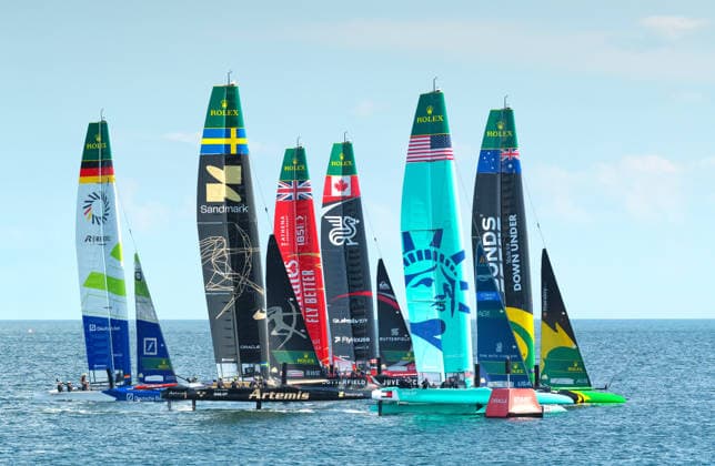 Segeln, SailGP in Sassnitz