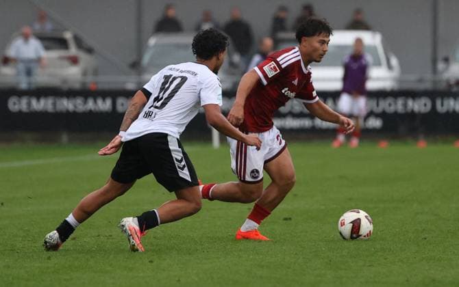 Fußball, RL Bayern, 1. FC Nürnberg II - SV Wacker Burghausen