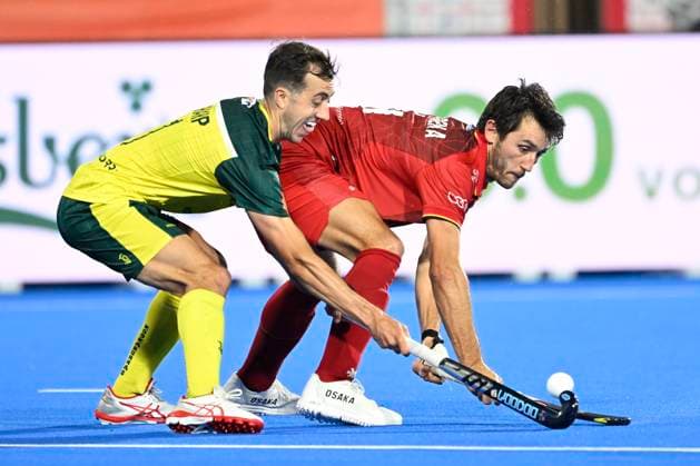 Feldhockey, Männer, FIH WM, Belgien - Australien
