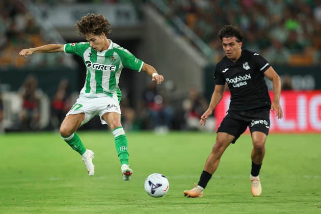Fußball, Spanien, Betis Sevilla - Real Sociedad San Sebastian