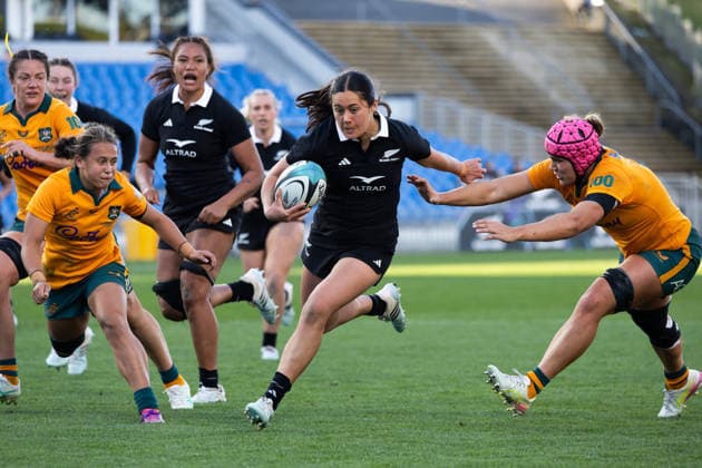 Rugby, Frauen, Testspiel, Neuseeland - Australien