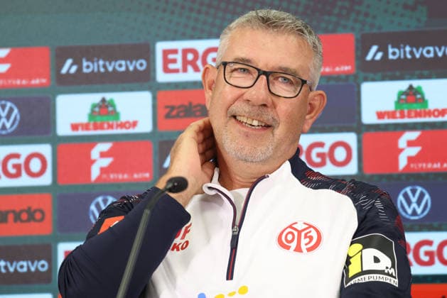 Fußball, DFB-Pokal, 1. FSV Mainz 05, Pressekonferenz