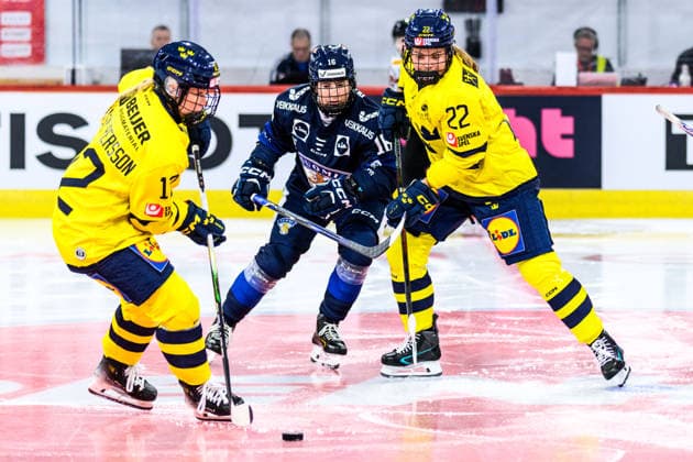 Eishockey, Frauen, Euro Hockey Tour, Finnland - Schweden