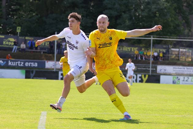 Fußball, RL Bayern, DJK Vilzing - FC Schweinfurt 05