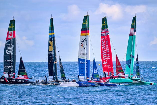 Segeln, SailGP in Sassnitz