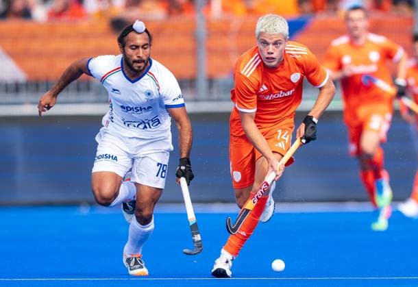 Feldhockey, FIH WM, Niederlande - Indien