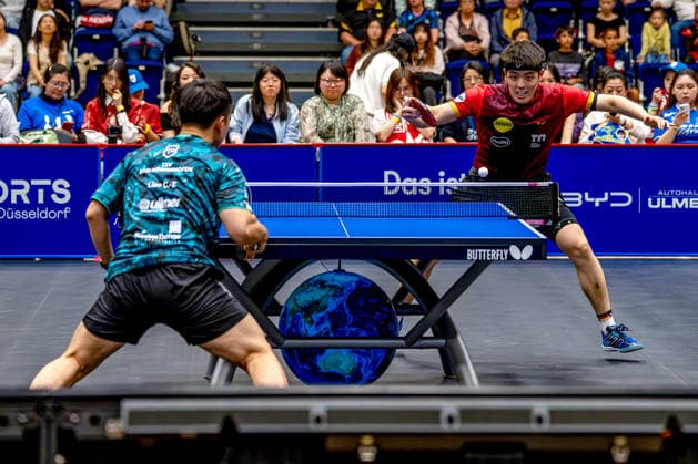 Tischtennis, TTBL, 1. BL, Borussia Düsseldorf - TSV Bad Königshofen