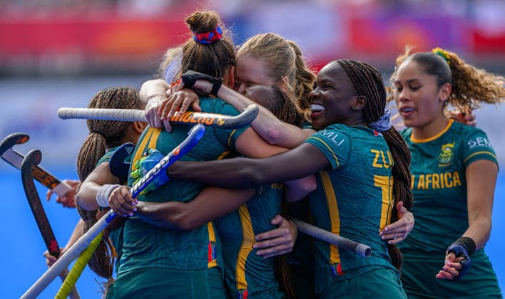 Feldhockey, Frauen, FIH WM, Chile -Südafrika