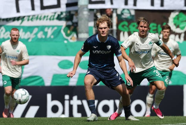 Fußball, DFB-Pokal, SpVgg Greuther Fürth - VfL Bochum