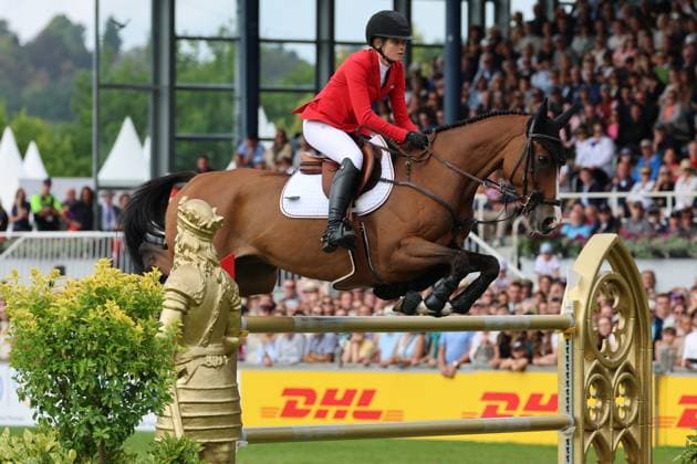 Pferdesport, WM in Aachen, Springreiten