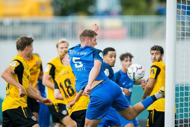 Fußball, DFB Pokal, Westfalia Rhynern - Dynamo Dresden