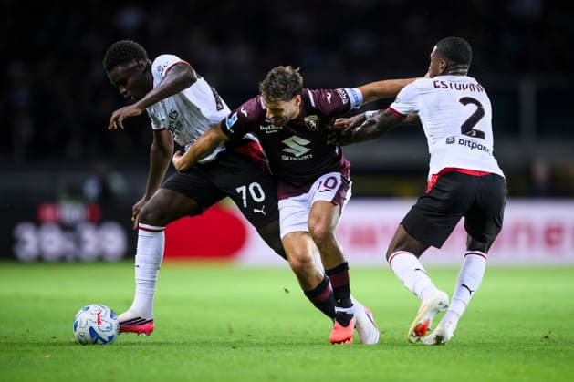 Fußball, Italien, FC Turin - AC Mailand