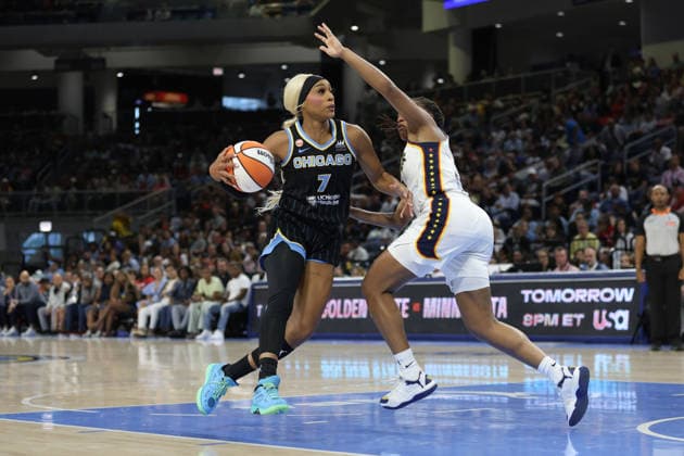 Basketball, WNBA, Chicago Sky - Indiana Fever