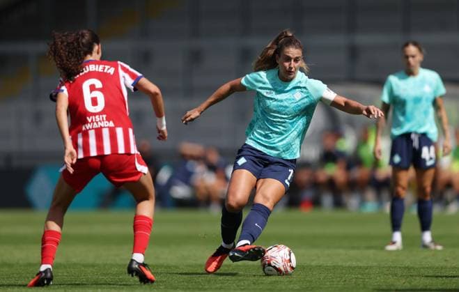 Fußball, Frauen, Testspiel, London City Lionesses - Atletico Madrid