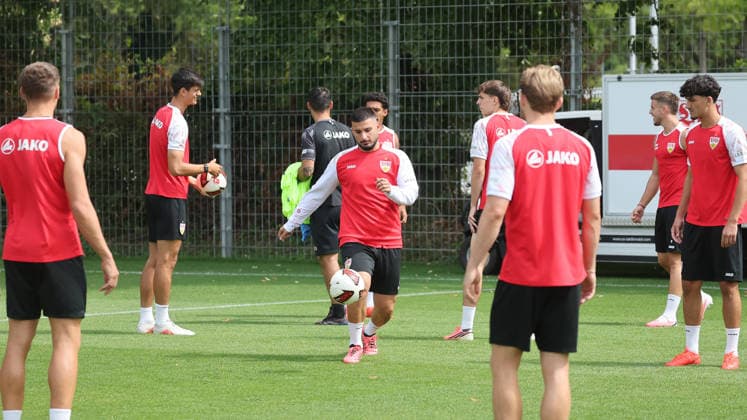 Fußball, 1. BL, VfB Stuttgart, Training