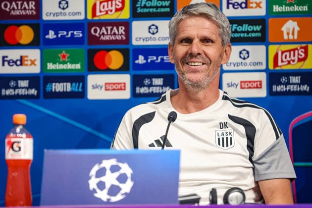 Fußball, CL-Quali, LASK Linz, Pressekonferenz