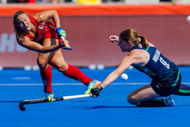 Feldhockey, Frauen, FIH WM, Irland - USA
