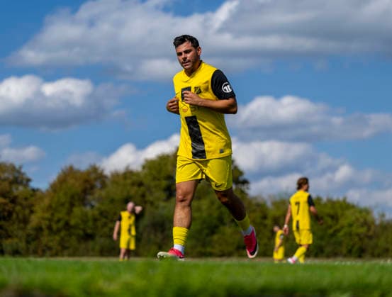 Fußball, Bezirksliga Schwaben Süd, FC Bad Wörishofen - FC Thalhofen mit Kevin Volland
