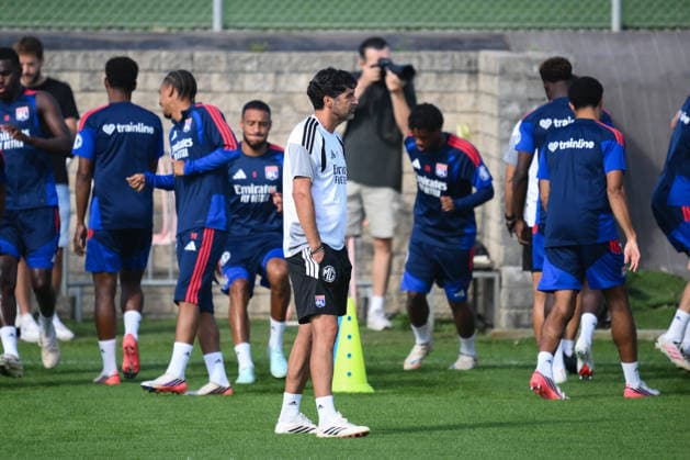 Fußball, CL Playoffs, Olympique Lyon, Training