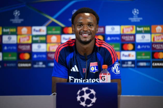 Fußball, CL Playoffs, Olympique Lyon, Pressekonferenz