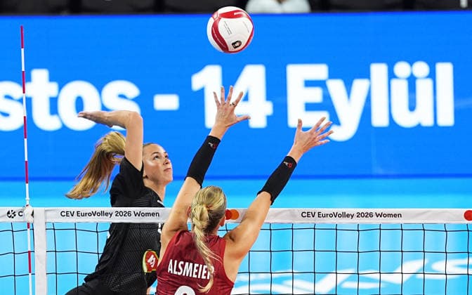 Volleyball, Frauen, EM, Ungarn - Deutschland