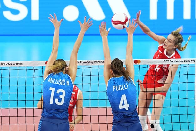 Volleyball, Frauen, EM, Polen - Slowenien