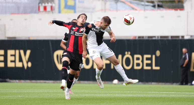 Fußball, 1. BL, SV Elversberg - Bayer 04 Leverkusen
