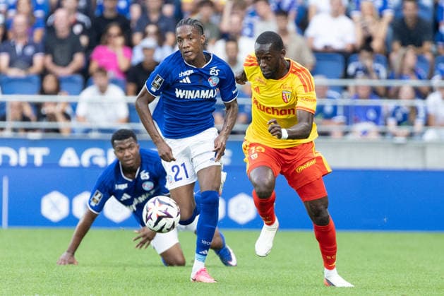 Fußball, Frankreich, Racing Straßburg - RC Lens